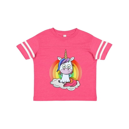 

Inktastic Unicorn Rainbow Gift Toddler Boy or Toddler Girl T-Shirt