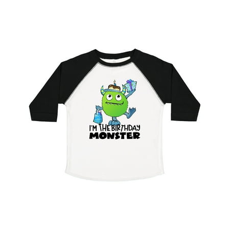 

Inktastic I m the Birthday Monster- Green Gift Toddler Boy or Toddler Girl T-Shirt