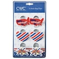 thumbnail image 2 of Cook with Color 6-Piece Patriotic USA Flag Multi-Purpose Food Storage Bag Clips Set, 2 of 5