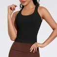 thumbnail image 2 of Seamless Sports Tank With Narrow Racerback And Bust Design, 2 of 4