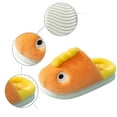 thumbnail image 4 of Girls Slippers Children's Winter Warm Home Warm Slippers 3D Cartoon Meng Meng Anmial Children Home Slippers Orange 7 Years-8 Years, 4 of 6