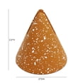 thumbnail image 4 of Pemberly Row Speckled Terracotta Cone Card Holder - Set of 4, 4 of 5