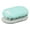 Green, variant on 3 Hole Puncher, Manual Hole Punching Machine Handheld DIY Paper Punch for Home Office Dorm