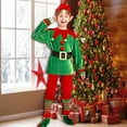 thumbnail image 1 of Conjunto de disfraz de navideño para niños, para fiestas temáticas de cosplay, Año Nuevo 140 cm, 1 of 8
