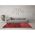 thumbnail image 3 of Ahgly Company Machine Washable Indoor Rectangle Persian Red Bohemian Area Rugs, 4' x 6', 3 of 4