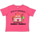 thumbnail image 3 of Inktastic Book My Reservation- I'm Going to Grandma and Grandpa's Boys or Girls Toddler T-Shirt, 3 of 5
