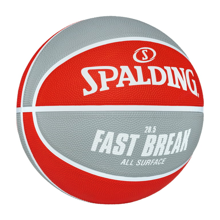 Spalding Fast Break All Surface Red/Silver Basketball 28.5