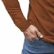 thumbnail image 5 of Ceisia Men's Casual Striped Half Button Round Neck Pullover with Pocket Daily Fashion Top Gift, 5 of 6
