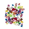thumbnail image 1 of Anillos de pie de pájaros Anillos de la etiqueta del pie Bandas de la pierna para peonies PARRO PARROTS estilo B, 1 of 8