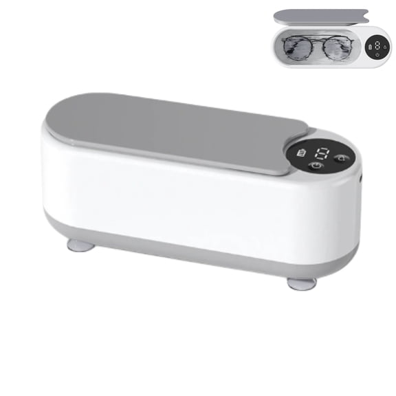 Electric Ultrasonic Cleaner - Quiet Cleaning Machine, Professional Cleaning Tool | Desktop Ultrasonic Jewelry Cleaner With Led Indicator, Ultrasonics Device For Jewelry Watches Silverware Coin