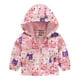 thumbnail image 4 of Chaqueta con capucha y cremallera para niños y niñas, con estampado de dinosaurios de dibujos animados, chaqueta informal de primavera y otoño, 4 of 5