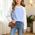 thumbnail image 2 of Gubotare Long Sleeve Shirt Girls and Toddlers' Long-Sleeve T-Shirts Soft Kids T Shirts Toddler Cotton Size 15-16 (Sky Blue,15-16 Years), 2 of 5
