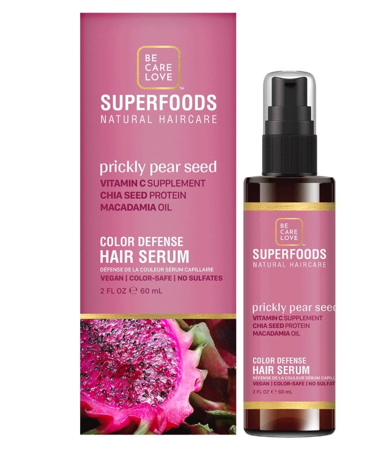  Superfoods Prickly Pear Seed Color Defense Leave-in Hair Serum  2 oz 