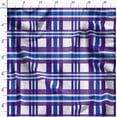 thumbnail image 3 of Soimoi Blue Rayon Fabric Gingham Check Print Fabric by Yard 42 Inch Wide, 3 of 5