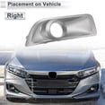 thumbnail image 3 of Cubierta de rejilla de luz de niebla delantera derecha única para Subaru Outback 2010-2012, inserciones de luz de niebla del parachoques delantero, No. 57731AJ42A, ABS, 1 Pc, 3 of 7