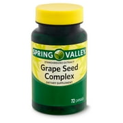 Spring Valley Grape Seed Complex Dietary Supplement, 72 Count
