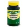 Spring Valley Grape Seed Complex Dietary Supplement, 72 count