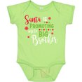 thumbnail image 3 of Inktastic Santa is Promoting Me to Big Brother Boys Baby Bodysuit, 3 of 5