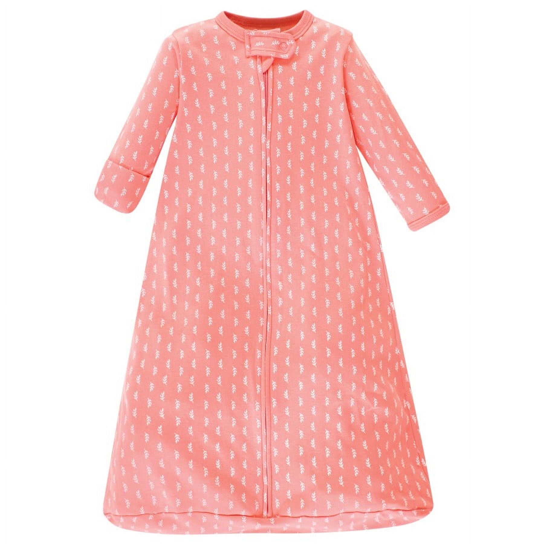 Hudson Baby Infant Girl Cotton Long-Sleeve Wearable Sleeping Bag, Sack, Blanket, Woodland Fox, 12-18 Months