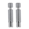thumbnail image 2 of 2Pcs All Metal Hotend Throat Tube High Accuracy Slick Inner Hot End Throat Tubing for 3D Printer Short Range Thread Type, 2 of 5