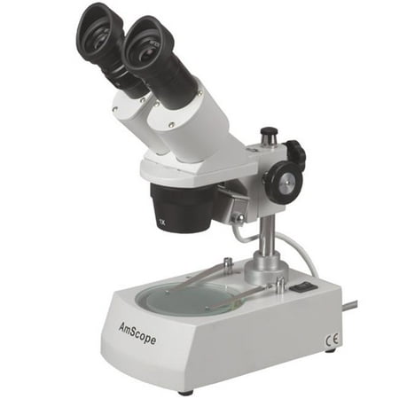 AmScope SE306R-P20 40X-80X Student Binocular Stereo Microscope