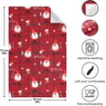 thumbnail image 3 of Dreamtimes New Year Christmas Santa Kitchen Towel, Dish Towels Quick Drying Tea Towels Absorbent Hand Towels for Kitchen Sink Dinner Table 28 x 18 Inches, Set of 4, 3 of 7
