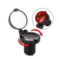 thumbnail image 1 of L谩mpara de manillar Irfora L谩mpara de enchufe de manillar de bicicleta Espejo retrovisor Espejo de manillar de bicicleta ajustable Luz de retrovisor de bicicleta con accesorio de ciclismo espejo Irfora Lámpara de manillar, 1 of 7