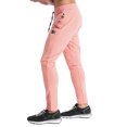 thumbnail image 3 of BROKIG Mens Slim Fit Pants Zip Gym Joggers Sports Athletic Trousers Workout Sweatpants Casual Track Pants with Pockets (X-Large, Pink), 3 of 6