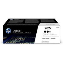 HP 202X High Yield Black Original LaserJet Toner Cartridges for LaserJet Pro MFP M281fdw & M254dw, 3200 Pages Yield, 2-Pack