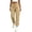 Khaki(Great Pants), variant on ZHYou No Boundarie Women's Cargo Pants with Flat Pockets Casual Cuffed Leg Drawstring Elastic Waist Jogger Pants with Pockets,Army Green,Size M