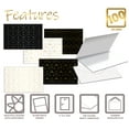 thumbnail image 2 of Better Office All Occasion Greeting Cards with Envelopes 4" x 6" Gold Foil Patterns 100/Pack (64558), 2 of 3