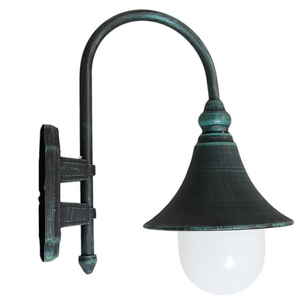 Etoplighting Modello Collection Verde Green Exterior Outdoor Lantern Etoplighting Modello Collection Verde Green Exterior Outdoor Lantern Light With Safe White Polycarbonate Wall