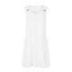 thumbnail image 4 of Puntoco Vestidos Mujer Elegante Vestido Casual Suelto Sólido con Cuello en V y Manga Corta, 4 of 6
