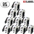 thumbnail image 1 of 10 Rolls EZlabel Brother DK1221 Square Paper Labels 0.9 in / 23mm, 1000 Labels/Roll, 1 of 1
