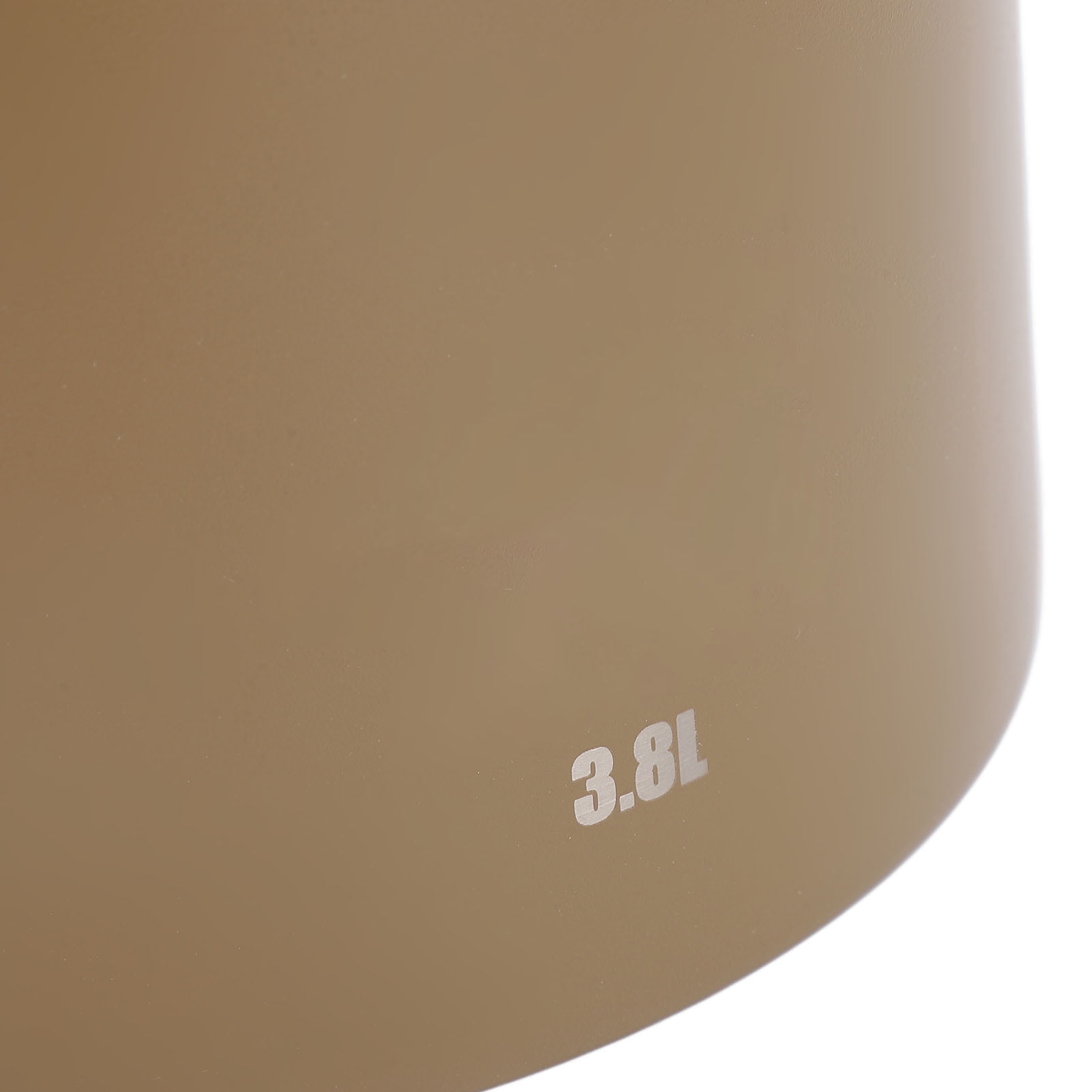Nieyigj 1 Gallon (3.8L) Stainless Steel Sports Water Bottle Double Wall Vacuum Insulated Large Jug with Handle for Outdoor Camping Workouts Gym Hiking - Khaki