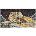 thumbnail image 2 of WOBOGO Cheese Snow Leopard Illustration File Folders Extra Large Capacity to Hold 200 Sheets of Documents Hard Shell Ring Binder for School Home Office, 2 of 10