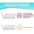 thumbnail image 4 of fastboy Support de Verre pour Lave-Vaisselle 5 Pcs Support de Bouteille de Vin en Acier Inoxydable Support de Bar à Vaisselle Réutilisable, 4 of 8