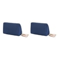 thumbnail image 1 of Kearding Bolso cosmético impermeable elegante y funcional para mujeres para viajes Cosmético de color sólido duradero y duradero Type4 NO4, 1 of 6