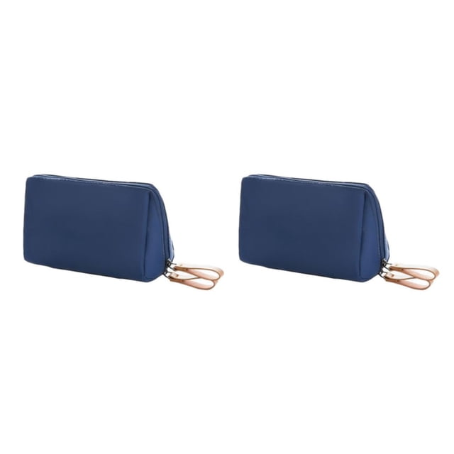 Kearding Bolso cosmético impermeable elegante y funcional para mujeres para viajes Cosmético de color sólido duradero y duradero Type4 NO4