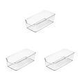 thumbnail image 2 of Redempat Lightweight And Portable Transparent Storage For Easy And Organization Clear Long box S 3Set, 2 of 6