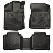 Husky Liners Weatherbeater Series Front & 2nd Seat Floor Liners fits 12-14 Toyota Venza