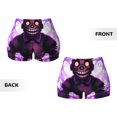 thumbnail image 5 of Lsque Five Nights At Freddy'S Pattern High Waisted Biker Shorts for Women-Tummy Control Fitness Athletic Workout Running Yoga Gym Shorts,Moisture-Wicking-Medium, 5 of 9