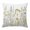 Gold, White, Gray, variant on Throw Pillow Covers, Sage Green Spring Floral 16x16 Pillow Covers for Couch/Sofa/Bed, Elegant Pastoral Flowers Decorative Square Linen Cushion Pillowcase for Home Decor