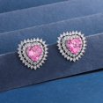 thumbnail image 4 of RXIRUCGD Boucles d'Oreilles Cœur Pêche, 4 of 6
