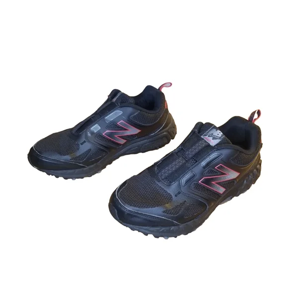 New Balance 412 v3 Men Size 10 4E Wide Black Red Running Shoes Sneakers MT412SB3
