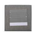 thumbnail image 6 of Unique Bargains 1 Pc Closet Organizer Durable Four-Tier Wall Hanging Storage Bag Gray, 6 of 6