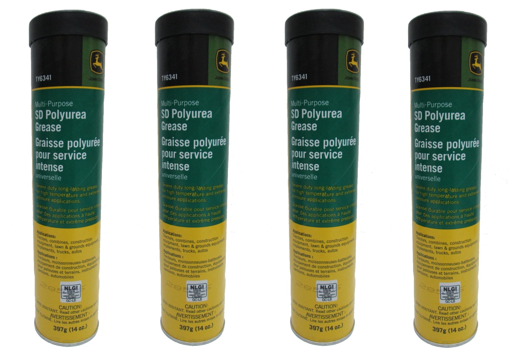 John Deere Original Equipment Grease 4 Pack Ty6341