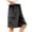 0#^Black322, variant on WOYY Girls Loose Fit Cargo Shorts High Waist Knee-Length Sports Shorts, Sizes 4-15, Black