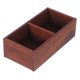 thumbnail image 1 of Caja de madera multifuncional para guardar bolsitas de té, organizador de café y té para sobres de azúcar, especias y más, ideal para el hogar y la oficina., 1 of 6