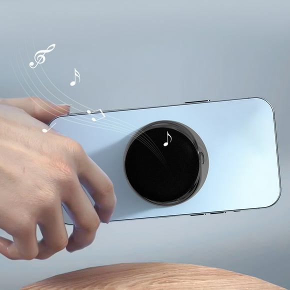 LSLJS Portable Speaker Magnetic Speaker Cell Phone Holder Bluetooth Speaker Wireless Speaker Bluetooth 5.0 Mini Speaker, Bluetooth Speakers